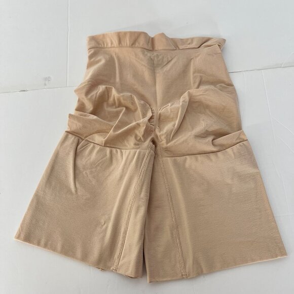 NWT - Sz 1X - Spanx Seamless Mid-Thigh Power Short Shapewear in Soft Nude - Picture 4 of 7